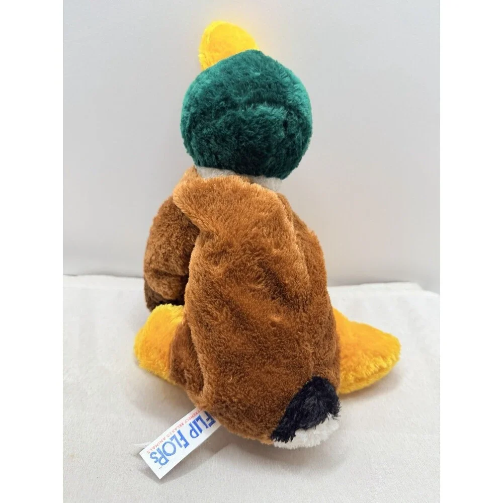 Mary Meyer Flip Flops Mallard Duck Plush Stuffed Bird 12